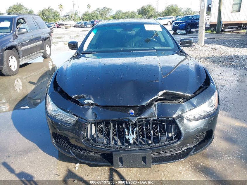 2014 MASERATI GHIBLI S Q4 ZAM57RTA3E1094379