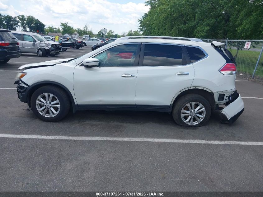 2016 NISSAN ROGUE S/SL/SV - KNMAT2MV2GP651046