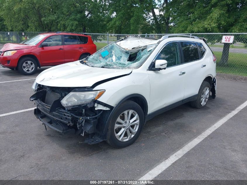 2016 NISSAN ROGUE S/SL/SV - KNMAT2MV2GP651046