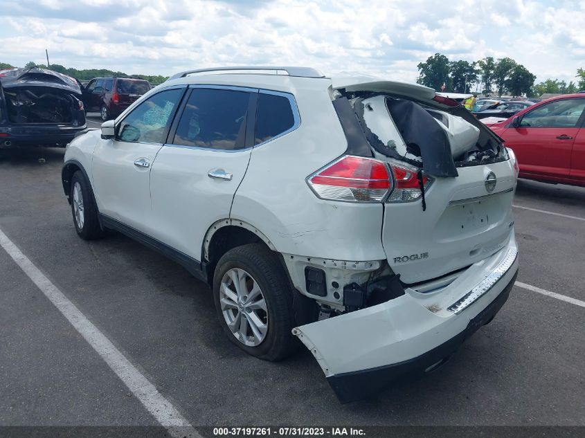 2016 NISSAN ROGUE S/SL/SV - KNMAT2MV2GP651046