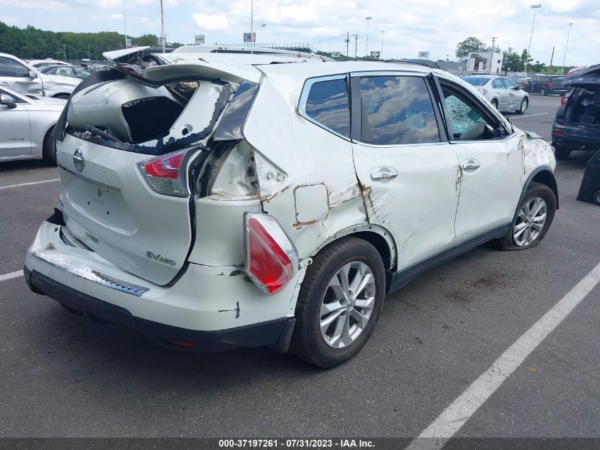 2016 NISSAN ROGUE S/SL/SV - KNMAT2MV2GP651046