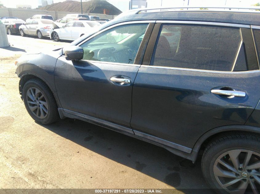 2016 NISSAN ROGUE SL - 5N1AT2MT2GC777554