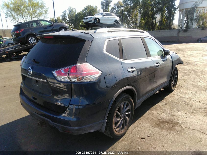 2016 NISSAN ROGUE SL - 5N1AT2MT2GC777554