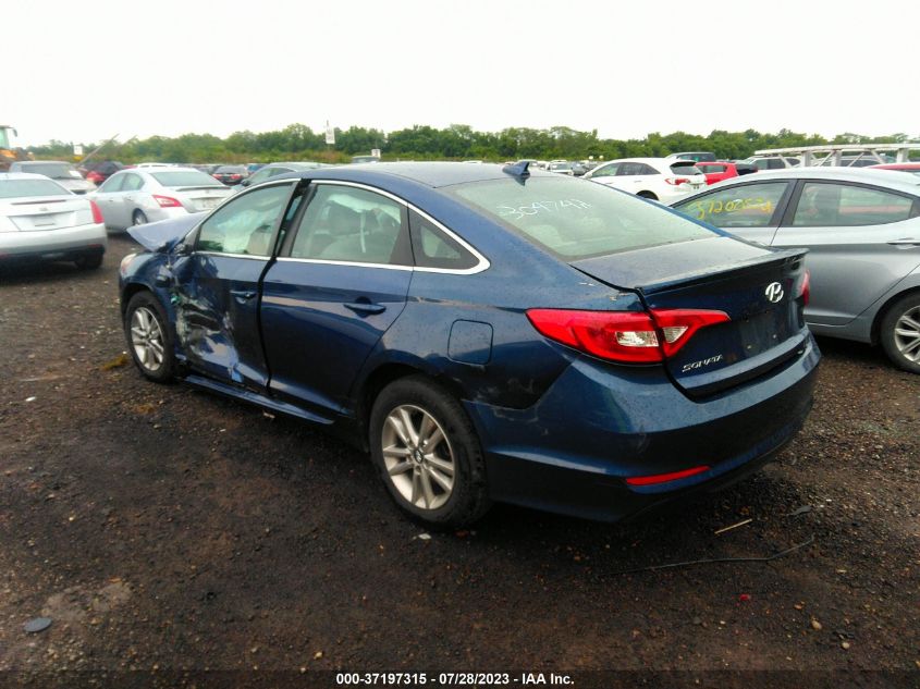2016 HYUNDAI SONATA 2.4L SE - 5NPE24AF7GH304742