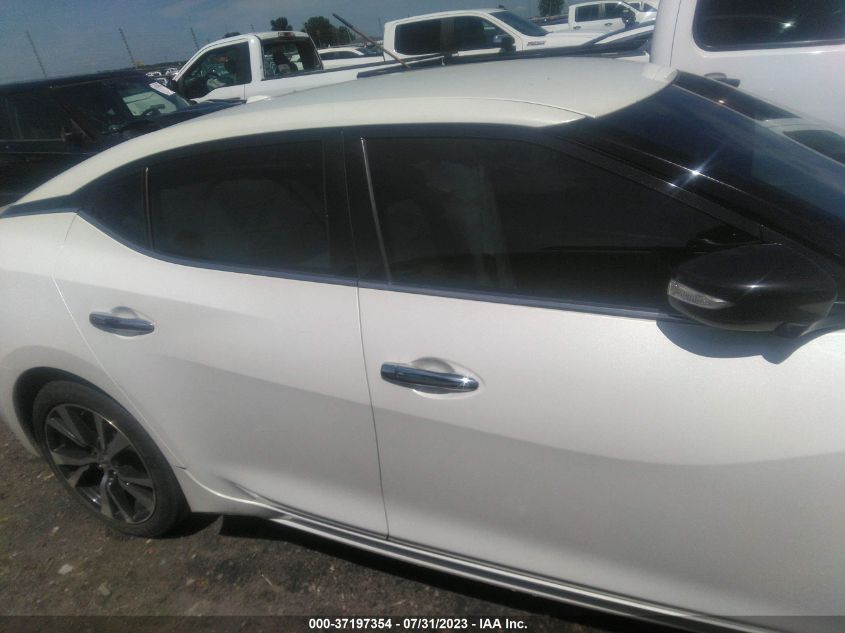 2018 NISSAN MAXIMA SV - 1N4AA6AP8JC378749