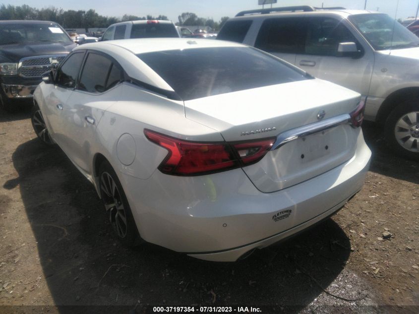 2018 NISSAN MAXIMA SV - 1N4AA6AP8JC378749