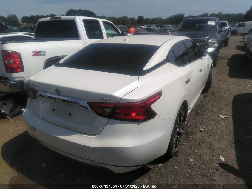 2018 NISSAN MAXIMA SV - 1N4AA6AP8JC378749