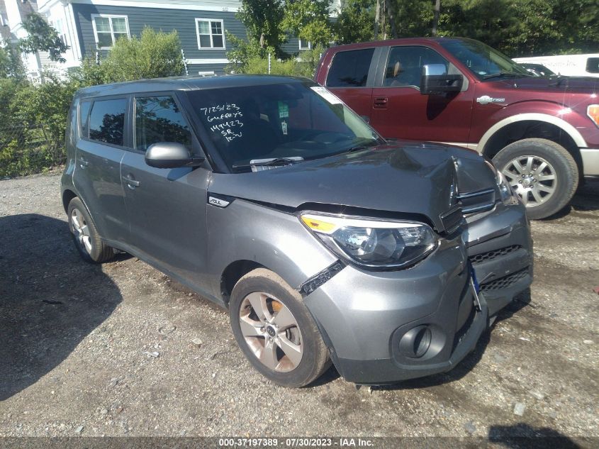 2017 KIA SOUL BASE - KNDJN2A2XH7424712