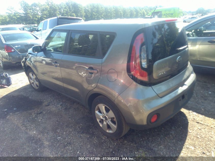 2017 KIA SOUL BASE - KNDJN2A2XH7424712