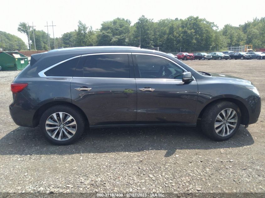 2016 ACURA MDX W/TECH/W/TECH - 5FRYD4H45GB048089