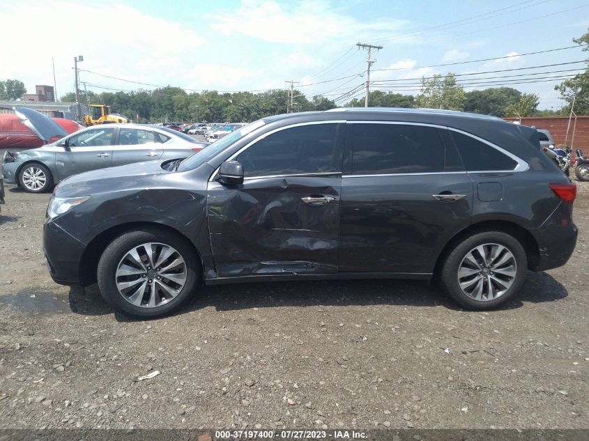 2016 ACURA MDX W/TECH/W/TECH - 5FRYD4H45GB048089