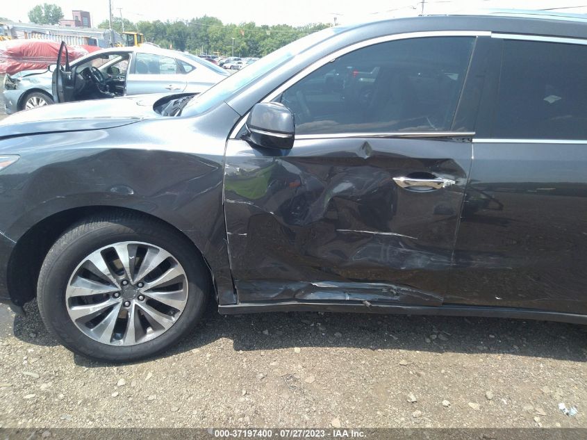 2016 ACURA MDX W/TECH/W/TECH - 5FRYD4H45GB048089