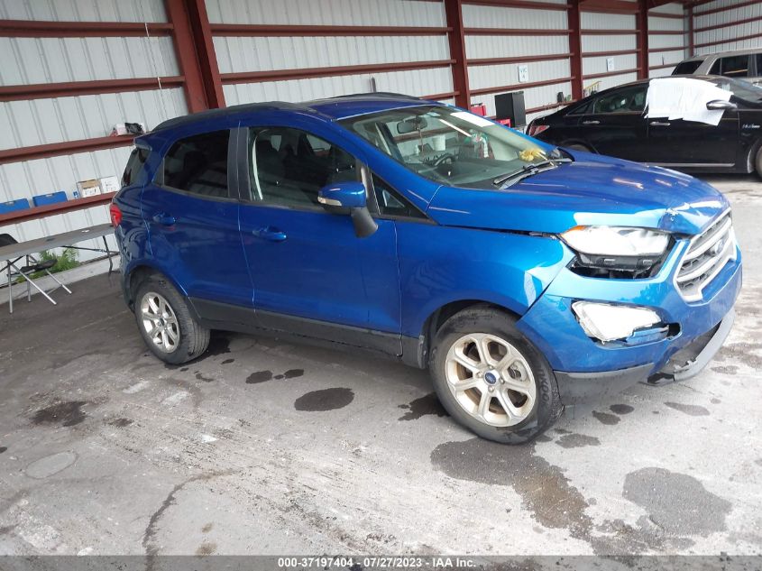 MAJ3S2GE3KC286888 Ford Ecosport SE