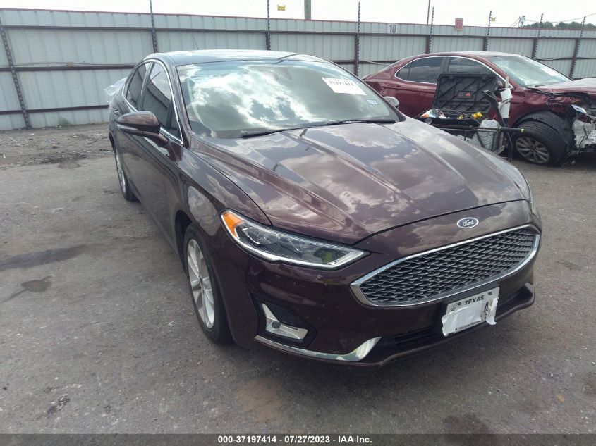 2019 FORD FUSION ENERGI TITANIUM - 3FA6P0SU0KR110688