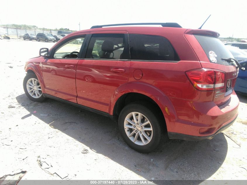 2016 DODGE JOURNEY SXT - 3C4PDDBG2GT105785