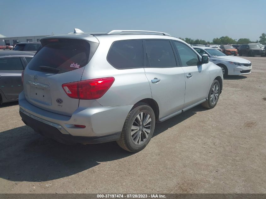 2019 NISSAN PATHFINDER SV - 5N1DR2MNXKC600241