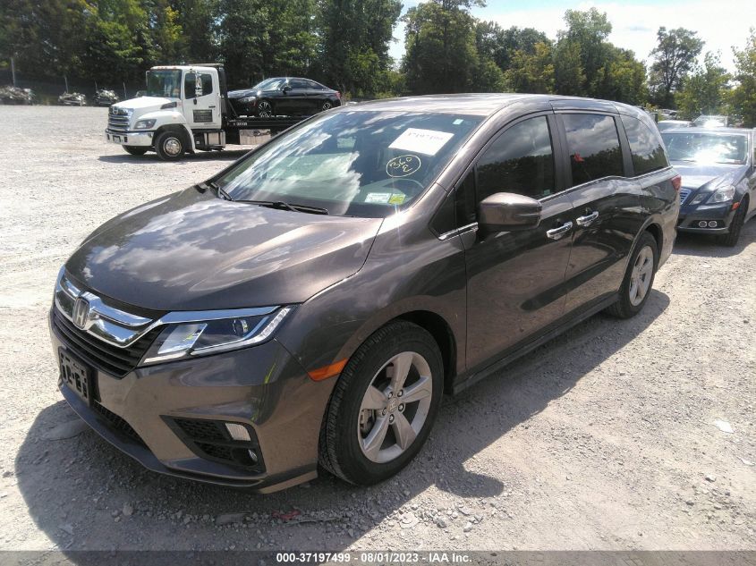 2019 HONDA ODYSSEY EX-L - 5FNRL6H79KB124937