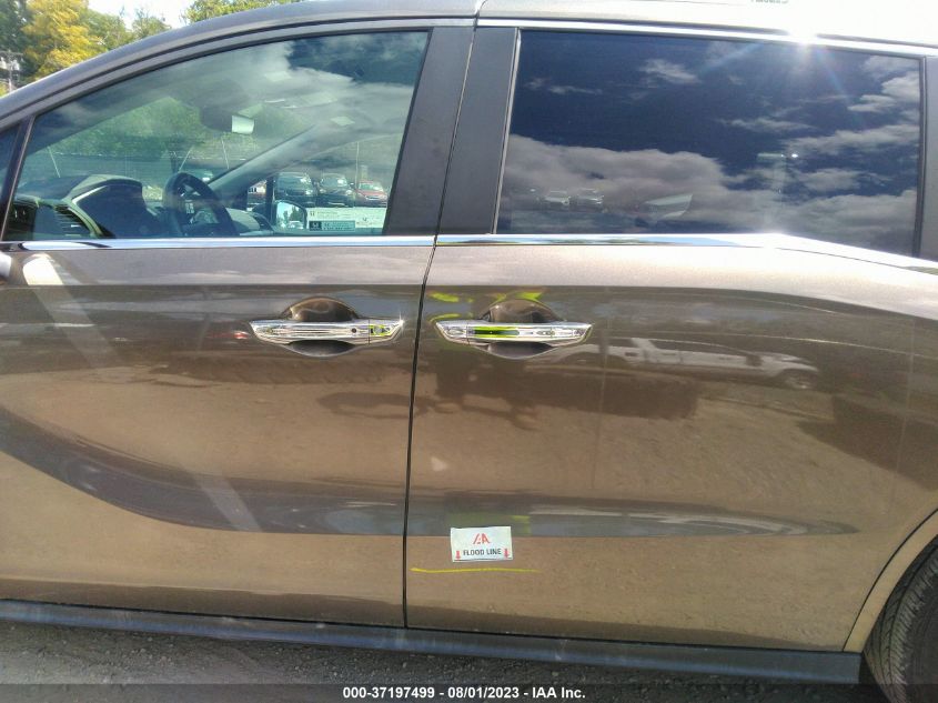 2019 HONDA ODYSSEY EX-L - 5FNRL6H79KB124937