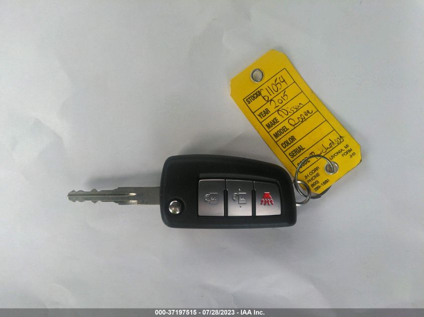 2015 NISSAN ROGUE S - KNMAT2MV0FP535519