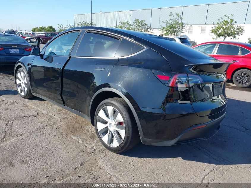 VIN 7SAYGDEFXNF494625 2022 TESLA MODEL Y PERFORMANCE