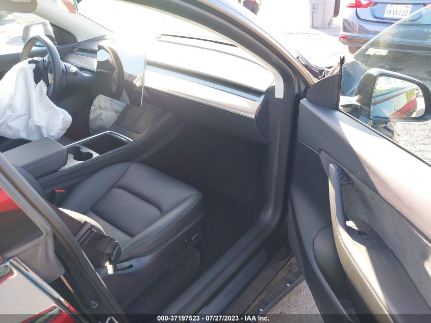 VIN 7SAYGDEFXNF494625 2022 TESLA MODEL Y PERFORMANCE