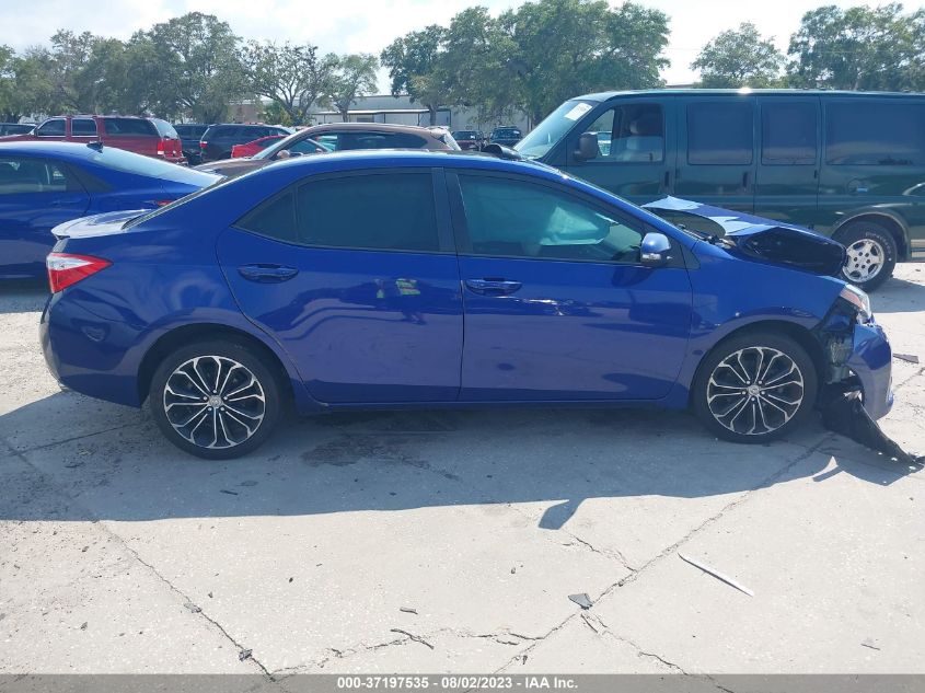 2015 TOYOTA COROLLA L/LE/S/S PLUS/LE PLUS - 2T1BURHEXFC376530