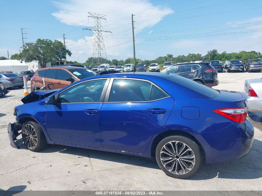 2015 TOYOTA COROLLA L/LE/S/S PLUS/LE PLUS - 2T1BURHEXFC376530