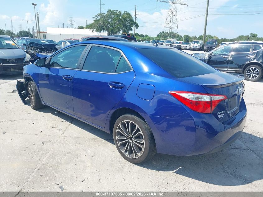 2015 TOYOTA COROLLA L/LE/S/S PLUS/LE PLUS - 2T1BURHEXFC376530