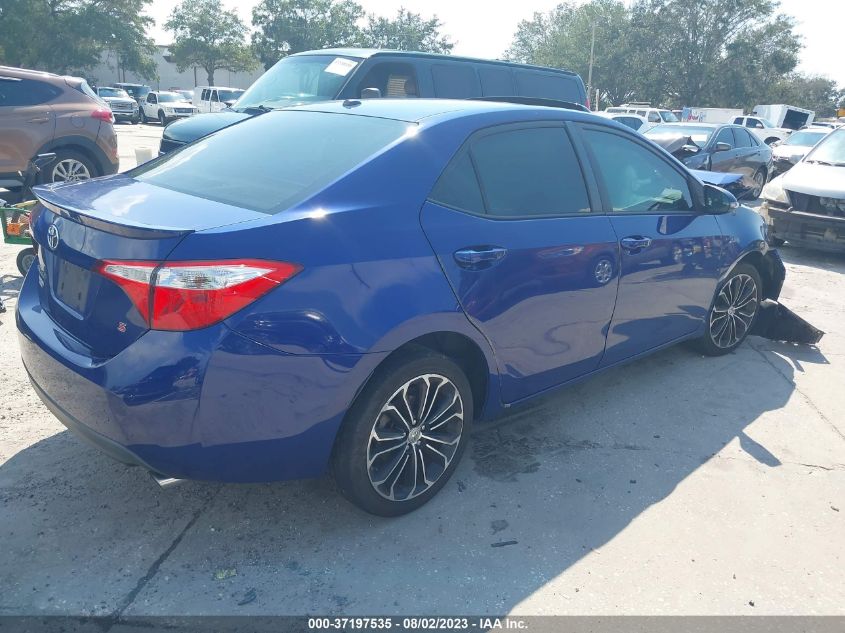 2015 TOYOTA COROLLA L/LE/S/S PLUS/LE PLUS - 2T1BURHEXFC376530