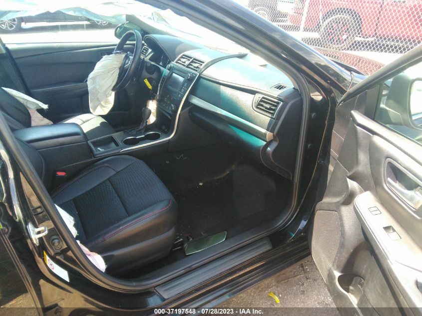 2015 TOYOTA CAMRY XLE/SE/LE/XSE - 4T1BF1FK5FU083637