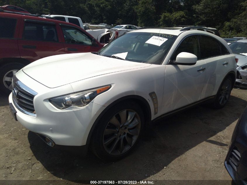2013 INFINITI FX37 LIMITED EDITION JN8CS1MW2DM173016