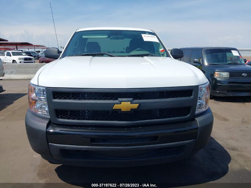 2013 CHEVROLET SILVERADO 1500 WORK TRUCK - 1GCRCPE09DZ181729