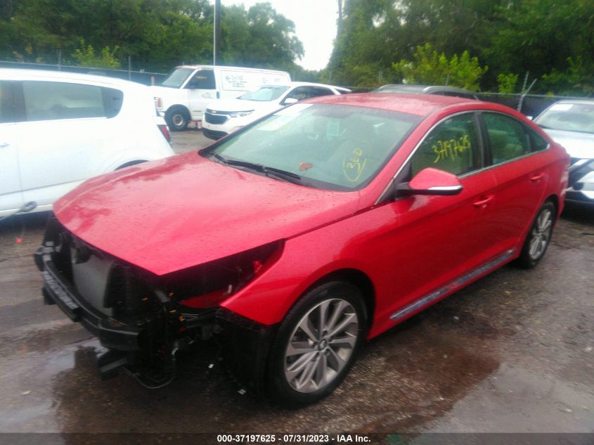 2017 HYUNDAI SONATA SPORT/LIMITED - 5NPE34AF2HH499017