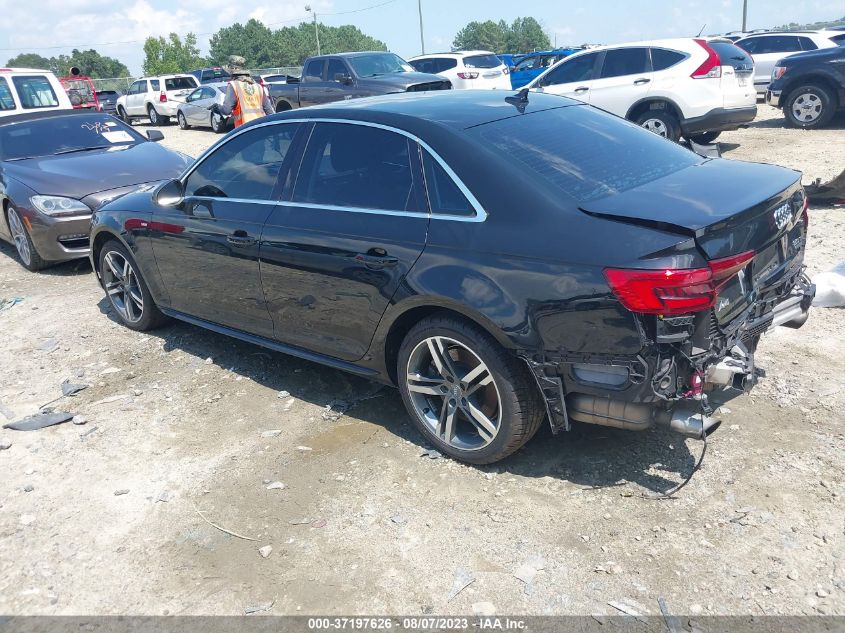 2017 AUDI A4 PREMIUM PLUS - WAUENAF40HN023846