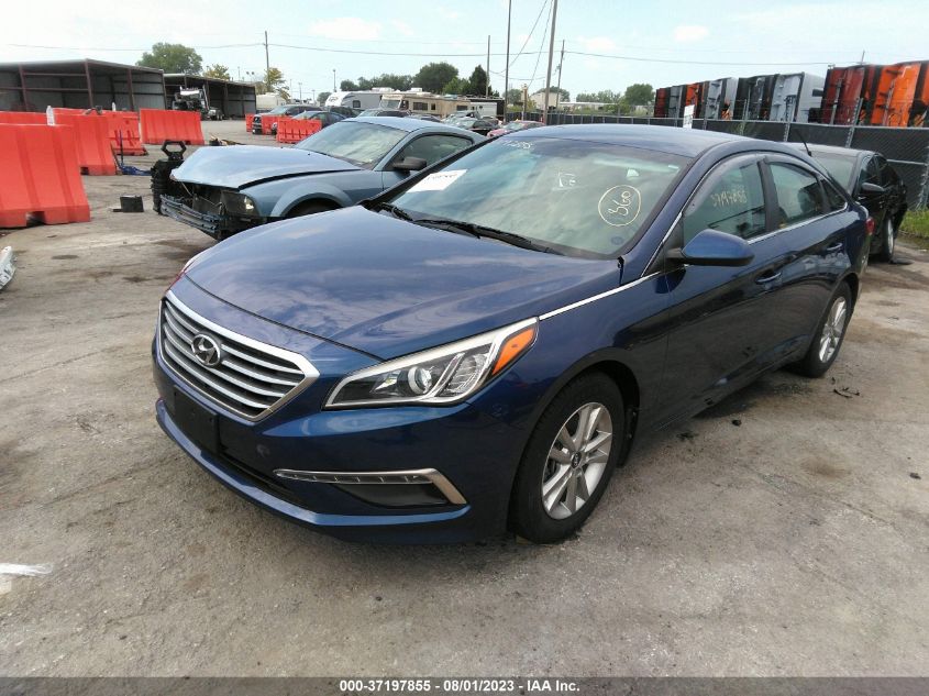 2015 HYUNDAI SONATA 2.4L SE - 5NPE24AF0FH171207