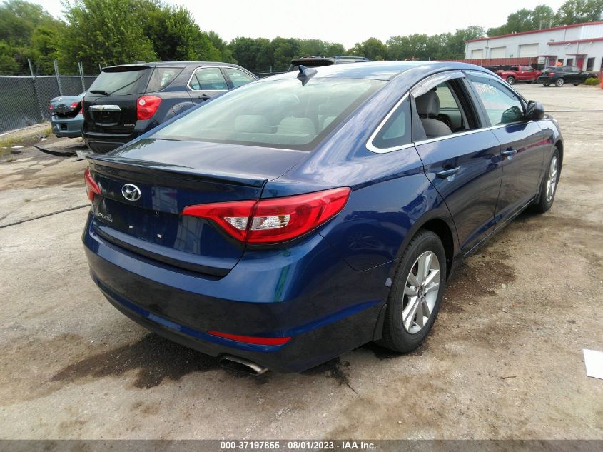 2015 HYUNDAI SONATA 2.4L SE - 5NPE24AF0FH171207