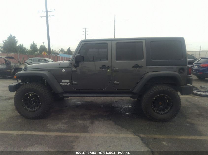 2017 JEEP WRANGLER UNLIMITED SPORT - 1C4BJWDG5HL615122