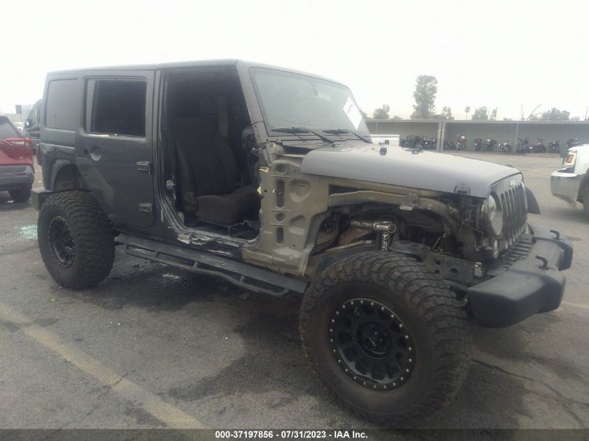2017 JEEP WRANGLER UNLIMITED SPORT - 1C4BJWDG5HL615122