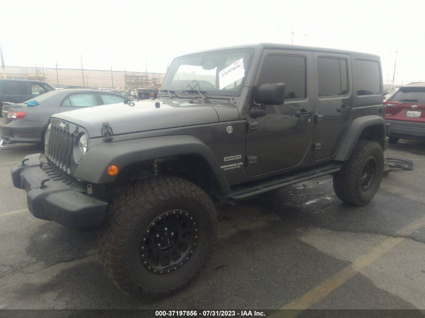 2017 JEEP WRANGLER UNLIMITED SPORT - 1C4BJWDG5HL615122