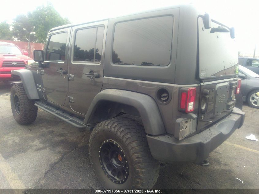 2017 JEEP WRANGLER UNLIMITED SPORT - 1C4BJWDG5HL615122