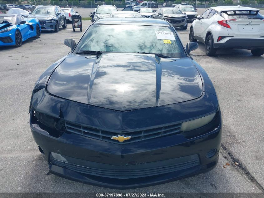 2014 CHEVROLET CAMARO LS - 2G1FE1E37E9218236