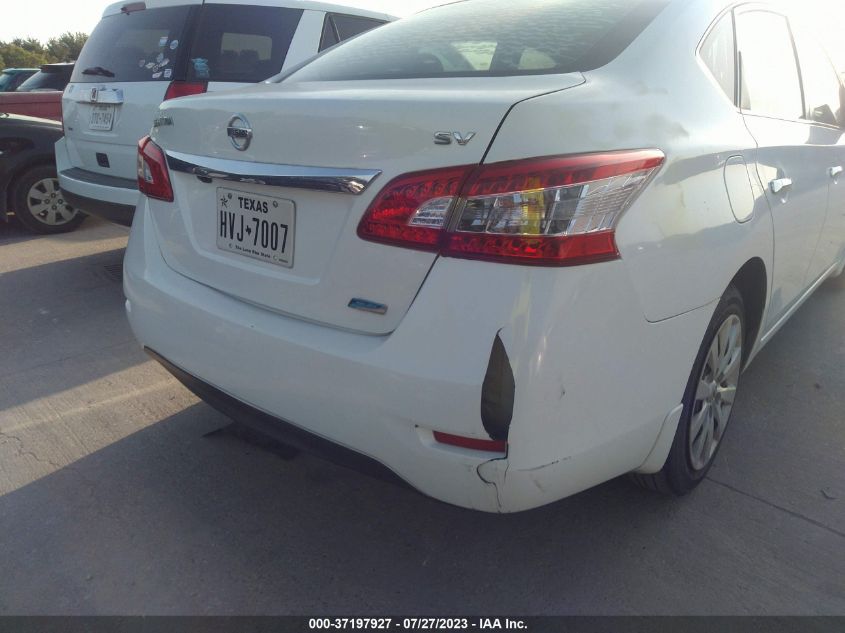 2014 NISSAN SENTRA SV - 3N1AB7APXEY293280