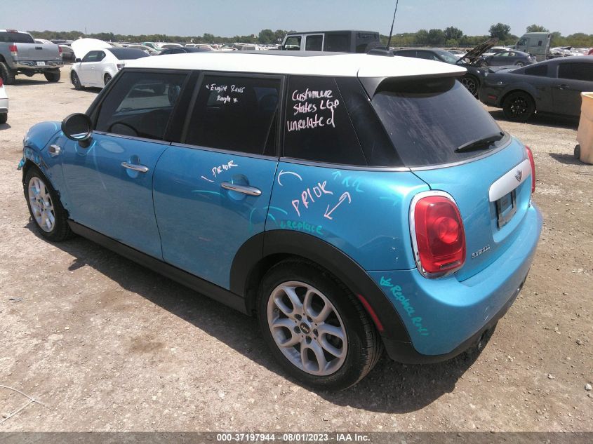 2015 MINI COOPER HARDTOP 4 DOOR WMWXS5C57FT827267
