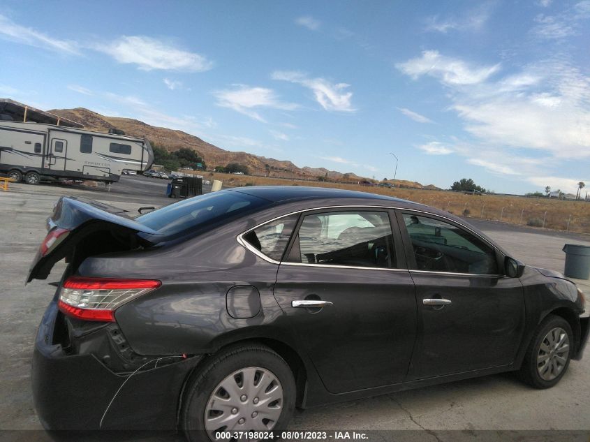 2014 NISSAN SENTRA S - 3N1AB7AP7EL657488