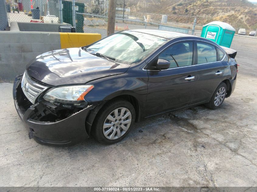 2014 NISSAN SENTRA S - 3N1AB7AP7EL657488