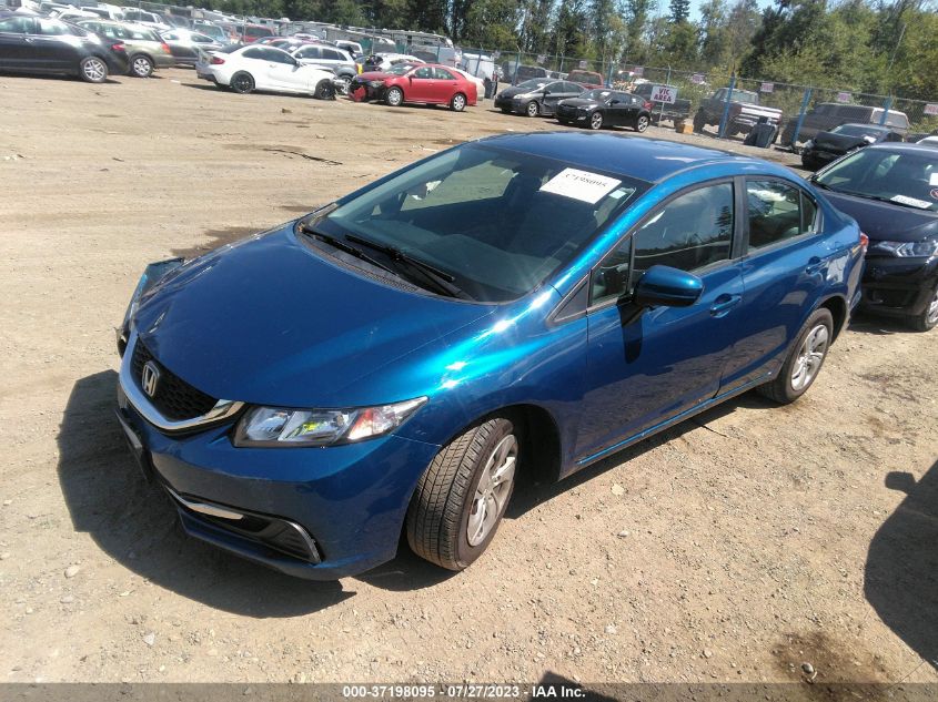 2015 HONDA CIVIC SEDAN LX - 19XFB2F58FE092476