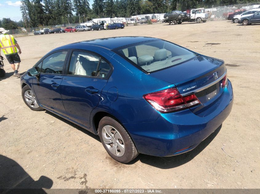 2015 HONDA CIVIC SEDAN LX - 19XFB2F58FE092476