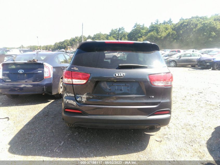 2018 KIA SORENTO LX V6 - 5XYPGDA53JG405096