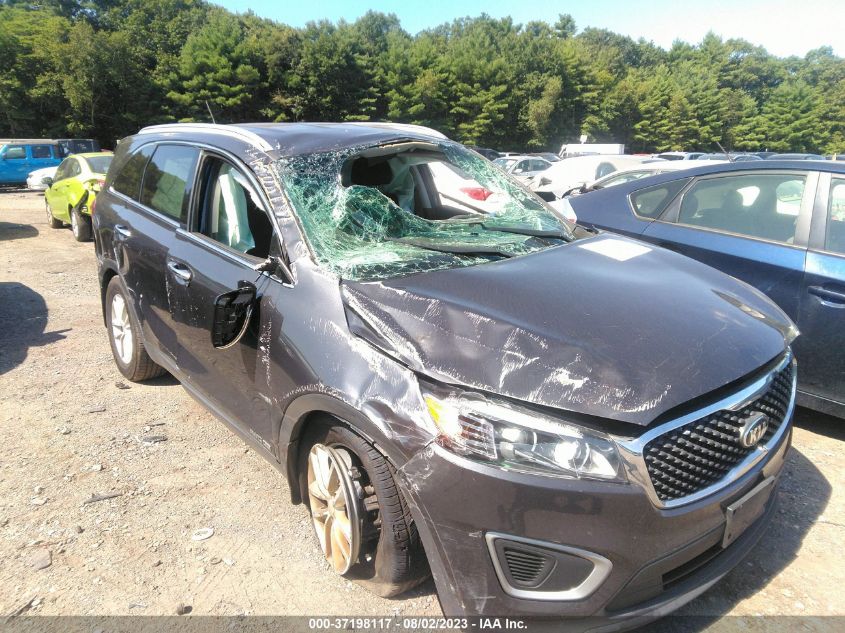 2018 KIA SORENTO LX V6 - 5XYPGDA53JG405096