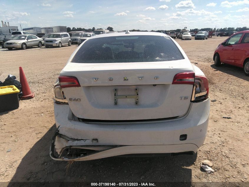 2015 VOLVO S60 PREMIER - YV140MFK1F1351630